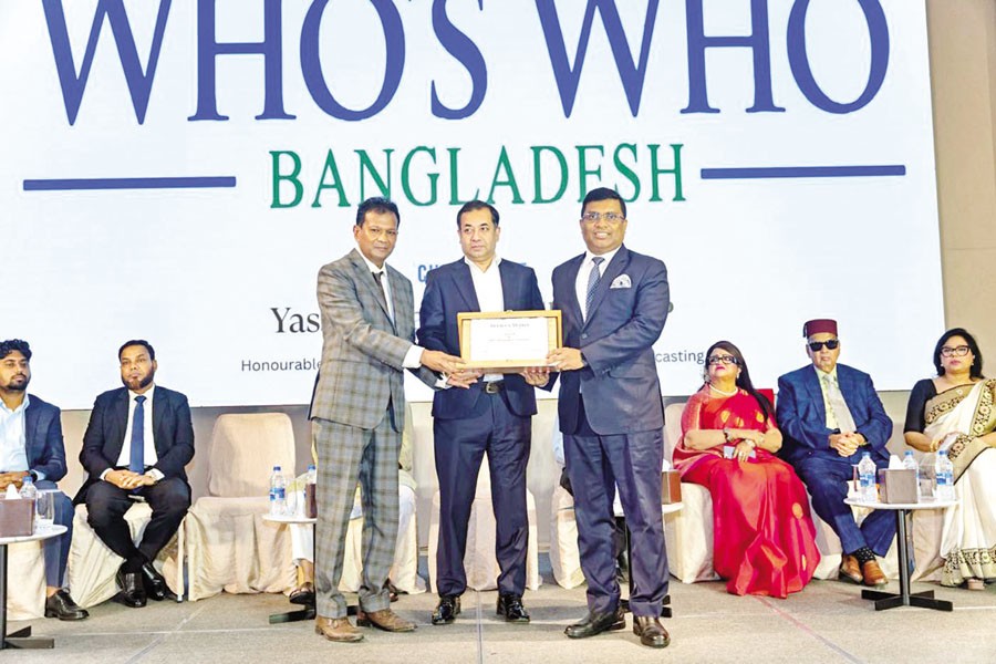Shakawath Hossain receives Who’s Who Bangladesh Award 2026